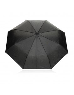 Yara 21" AWARE™ RPET ensfarvet paraply med karabinhage 2