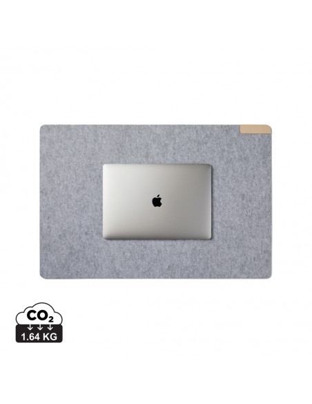 VINGA Albon GRS skrivebordsunderlag af genanvendt filt