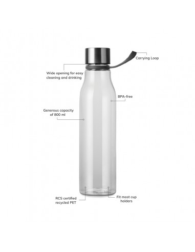 VINGA Lean RCS RPET 800 ML vandflaske