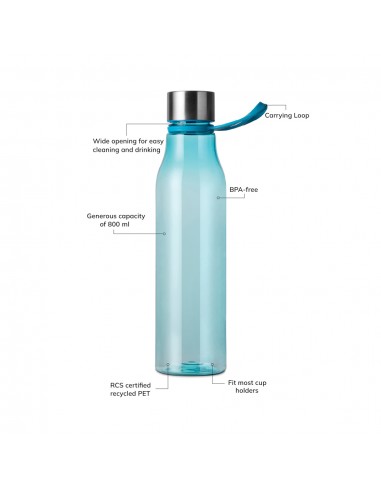 VINGA Lean RCS RPET 800 ML vandflaske