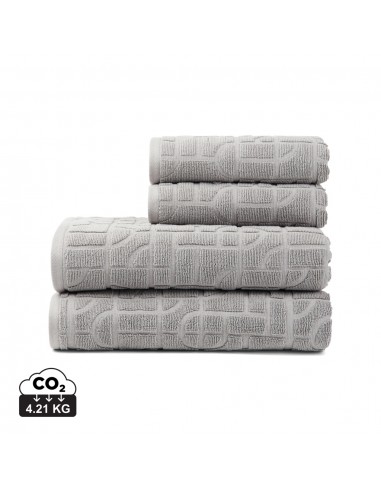 VINGA Verso OCS håndklæde i økologisk bomuld, sæt med 4 dele