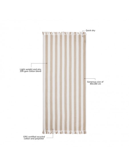 VINGA Ornos GRS hamam håndklæde