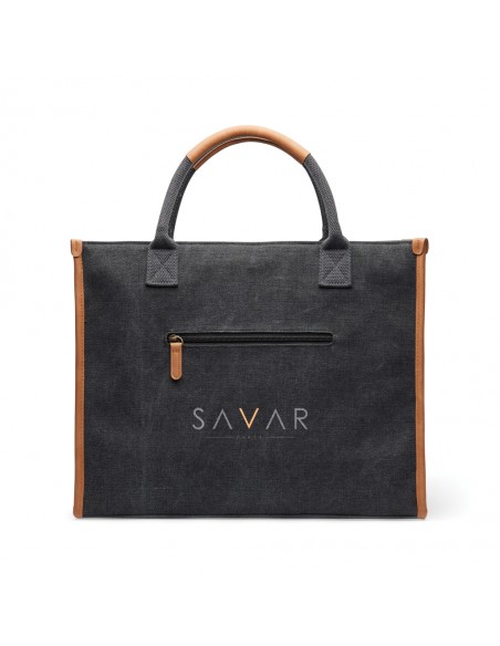 VINGA Bosler kontor taske i RCS genanvendt canvas