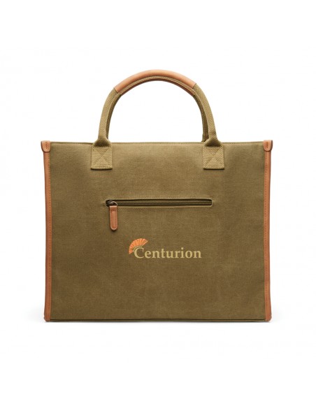 VINGA Bosler kontor taske i RCS genanvendt canvas