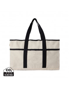 VINGA Volonne AWARE™ strandtaske i genanvendt kanvas