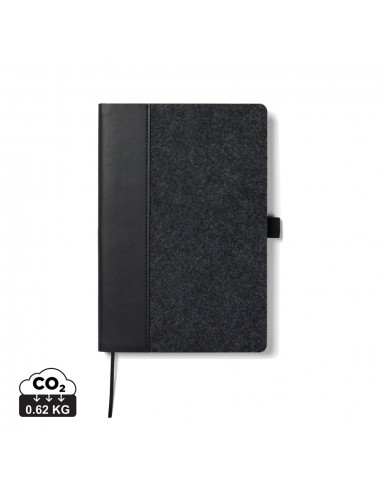 VINGA Albon GRS notesbog i genanvendt filt