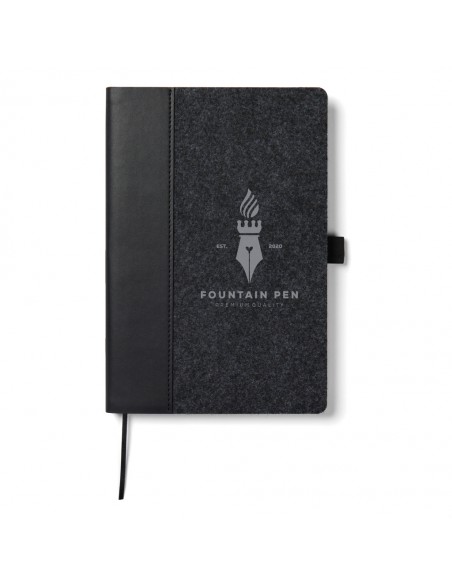 VINGA Albon GRS notesbog i genanvendt filt