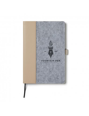 VINGA Albon GRS notesbog i genanvendt filt