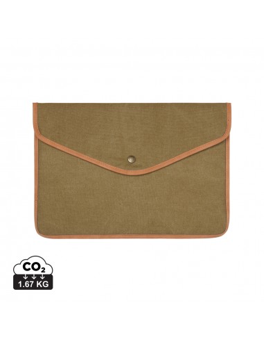 VINGA Bosler GRS 14" laptop sleeve i genanvendt kanvas
