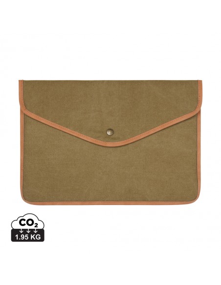 VINGA Bosler GRS 16" laptop sleeve i genanvendt kanvas