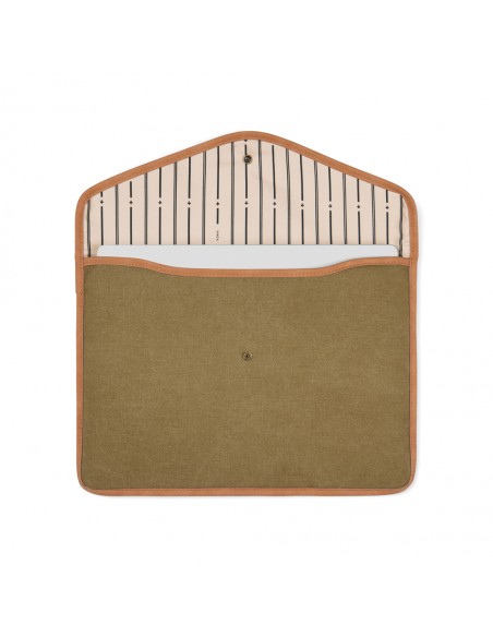 VINGA Bosler GRS 16" laptop sleeve i genanvendt kanvas