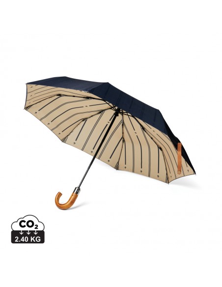 VINGA Bosler 21" foldbar paraply i AWARE™ genanvendt PET