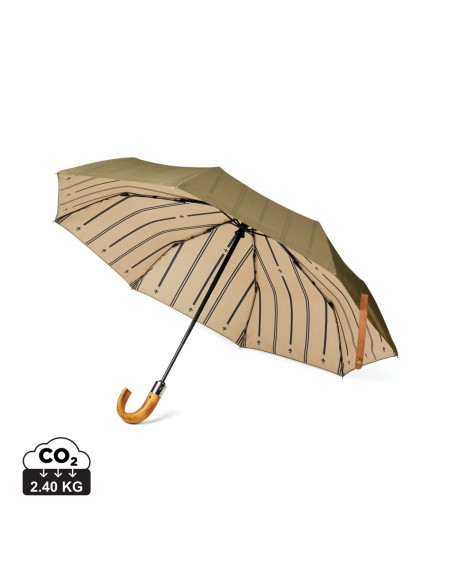 VINGA Bosler 21" foldbar paraply i AWARE™ genanvendt PET